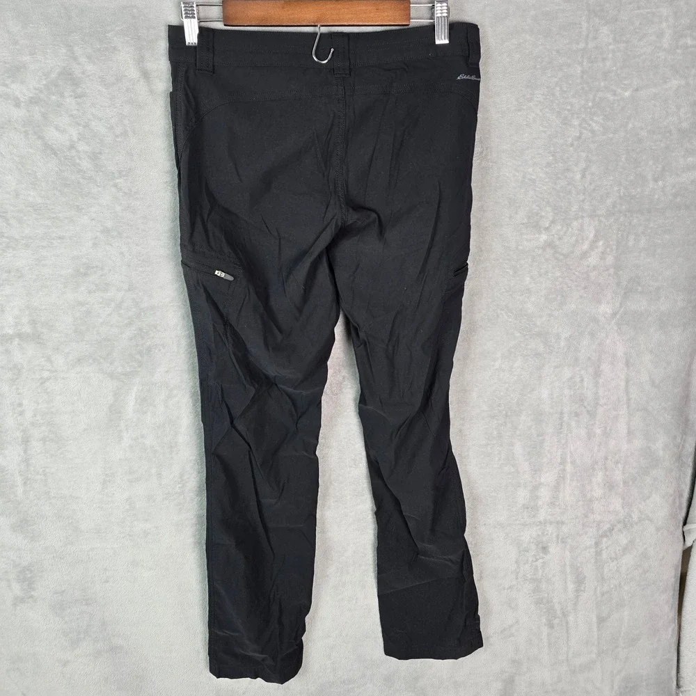 Eddie Bauer First Ascent Black Hiking Pants Womens 2 Technical Stretch Outdoor